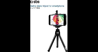 SBS - Tripod Stand voor Smartphones (Zwart)
