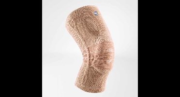 Bauerfeind GenuTrain met Siliconenboord Kniebrace - 5C - Universeel - Beige