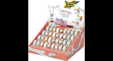 Washi tape Folia hotfoil - 36 stuks