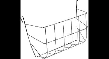 Ruifje metaal 25x10,5x19cm