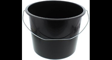 12 liter bouwemmer, emmer met handvat, oogstemmer, poetsemmer, wateremmer, cementemmer, mortelemmer