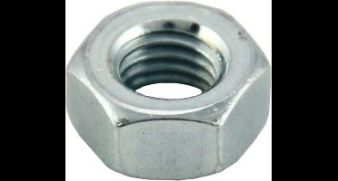 Zeskant-moer RVS-A2. M10 6 stuks moeren. homefix