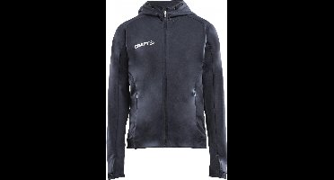 Craft Craft Evolve Hooded Sportvest - Maat 164  - Unisex - donkergrijs