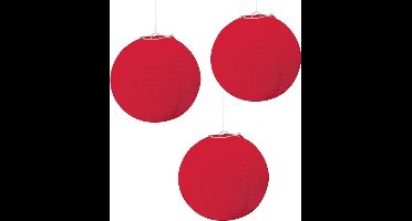 RIETHMULLER - Rode lantaarns versieringen