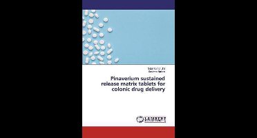 Pinaverium sustained release matrix tablets for colonic drug delivery