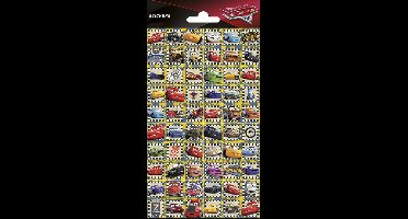 Funny Products Stickervel Cars Jongens Papier 60 Stuks