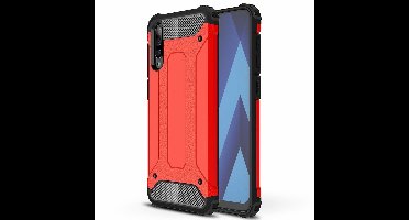 Hoesje Geschikt Voor Samsung Galaxy A50s/A30s Armor hoesje - Rood
