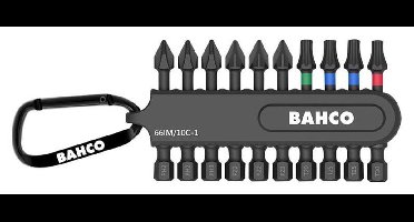 Bahco impact bitset 50mm 10delig