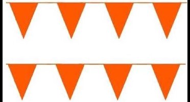 Vlaggenlijn Oranje punt vlag ongeveer 10 meter