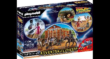 PLAYMOBIL Christmas Adventskalender 2022 "Back to the Future deel III" - 70576