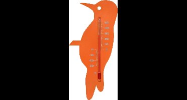 Nature - Wandthermometer - vink - oranje