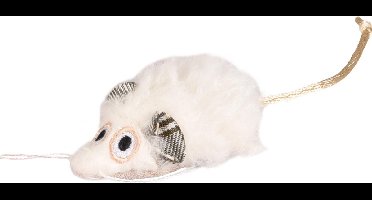 Flamingo - Kattenspeelgoed Rizzo muisje - Assorti - 14 x 5 x 5 cm