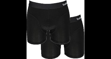 Apollo bamboo boxershorts | MAAT S| 2-pack heren boxershorts | zwart