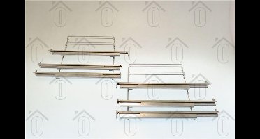 Bosch Rail Uitschuifstuk L+R HB38GB570, HBA23B550, HB33GU530 00708430