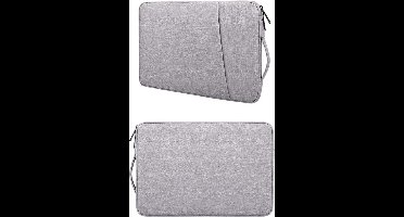 Hoes Geschikt voor Macbook Pro 13 Inch Hoes Laptophoes 13 Inch- Hoes Geschikt voor Macbook Pro 2018/2019/2020 Case Laptop Sleeve handvat & ruimte Grijs