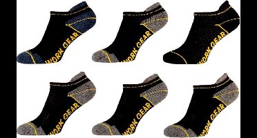 Apollo sneaker werksokken 6 paar maat 39/42