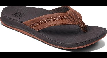 Reef Lthr Ortho-Bounce Coast Heren Slippers - Brown - Maat 40