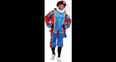 Piet velours Bilbao turquoise/rood (mt L)