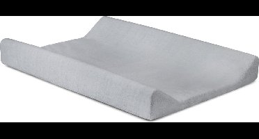 Jollein - Aankleedkussenhoes Badstof 50x70cm - Zachte Hoes Baby Aankleedkussen - Soft Grey