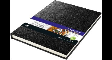 Kangaro schetsboek A5 - hardcover slang imprint - 140 blanco pagina's - 120 grams creme papier - K-5320