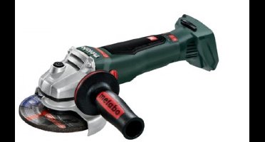 Metabo WB 18 LTX BL 125 QUICK 18V Li-Ion Accu haakse slijper body in metaBOX - 125mm - koolborstelloos