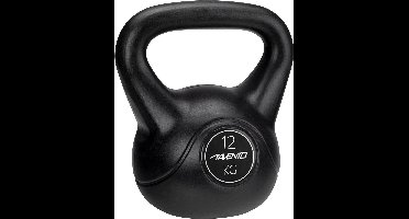 Avento Kettlebell - 12 kg - Zwart
