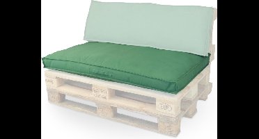Unique Living Palletkussen Zitkussen Luanda Haag Groen 120x80cm