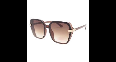 Sun Fun Oversized Retro Zonnebril - Premium Zonnebril - Dames - Trendy & Cool - Festival Zonnebril - UV400