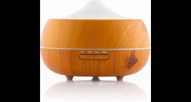 Innovagoods Wooden Effect Luchtbevochtiger met Aromatherapie