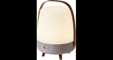 Kooduu Lite-Up PLAY Earth - Draadloze Bluetooth Speaker en Deense Design LED-Lamp in één - tot ruim 10 uur wireless muziek streamen