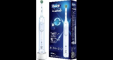 Oral-B Genius X - Wit - Elektrische Tandenborstel - Ontworpen Door Braun - 1 Handvat en 1 opzetborstel