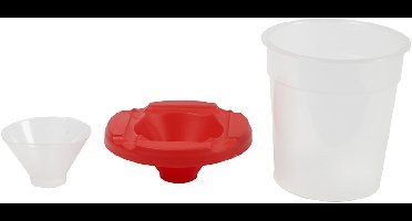 Niet-knoeien pot, H: 8,5 cm, d 8 cm, 250 ml, 15 stuk/ 1 doos
