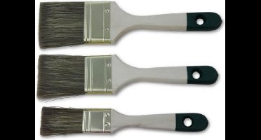 VEBA platte kwastenset beits - 3-delig