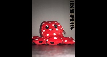 Octopus Full Rood met wit en zwarte stippen