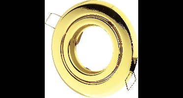 Groenovatie Inbouwspot - Rond - Kantelbaar - GU10 Fitting - Ø 100 mm - Goud