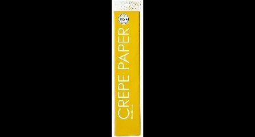 Wefiesta Crêpepapier 250 X 50 Cm Geel