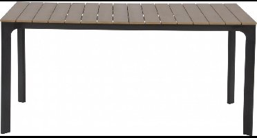Outdoor Living Tuintafel Arezzo 160 x 90 cm - Hoogte 74 cm - Antraciet