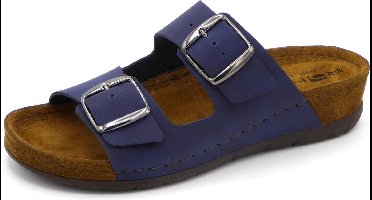 Rohde 5856-56 Dames Slippers - Blauw - 40