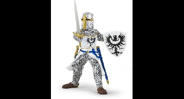 Speelfiguur - Mens - Ridder - Witte ridder met zwaard