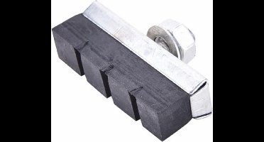 remblokken knijprem 40 x 11 mm zwart 2 stuks