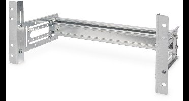 Digitus 483 mm (19“)-Hutschienenträger, 4HE Montagetoebehoren Schroefbevestiging, Front, Frontbevestiging, Behuizing, D