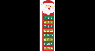 Adventskalender | 24 lades | Vilt | Kerstman