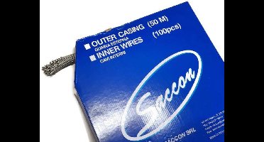 Saccon Versnellingskabel 1,2 x 2000 mm - Hoge kwaliteit Italiaanse kwaliteit