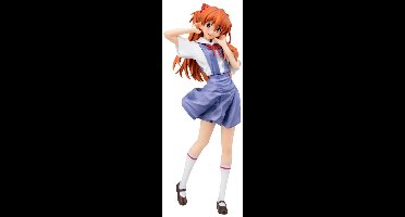 SEGA Neon Genesis Evangelion XStellar PVC Statue Asuka Uniform Ver. 21 cm Beeld