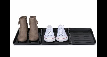 ALPINA Universele tray 3 stuks (35 x 27 x 3 cm) - Druipmat - afdruipmat voor schoenen en laarzen - lekbak - laarzenmat