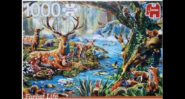 Jumbo Puzzel Forest Life 1000 stukjes