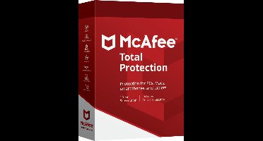 McAfee Total Protection - 3 apparaten 1 jaar