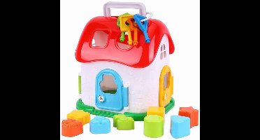 Mini Club vormenstoof huis 13-delig 22,5x19,5x25cm