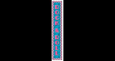 Rock & Roll banner 183 cm hoog