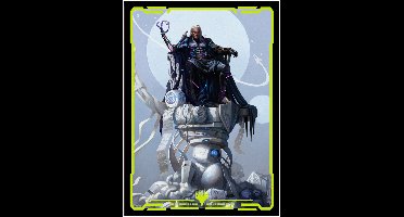 Ultra Pro - Magic: The Gathering - Edge of Eternities - Tezzeret; Cruel Captain 100 Standard Sized Card Sleeves Pack in Clear Box (63 x 89 mm) - UK